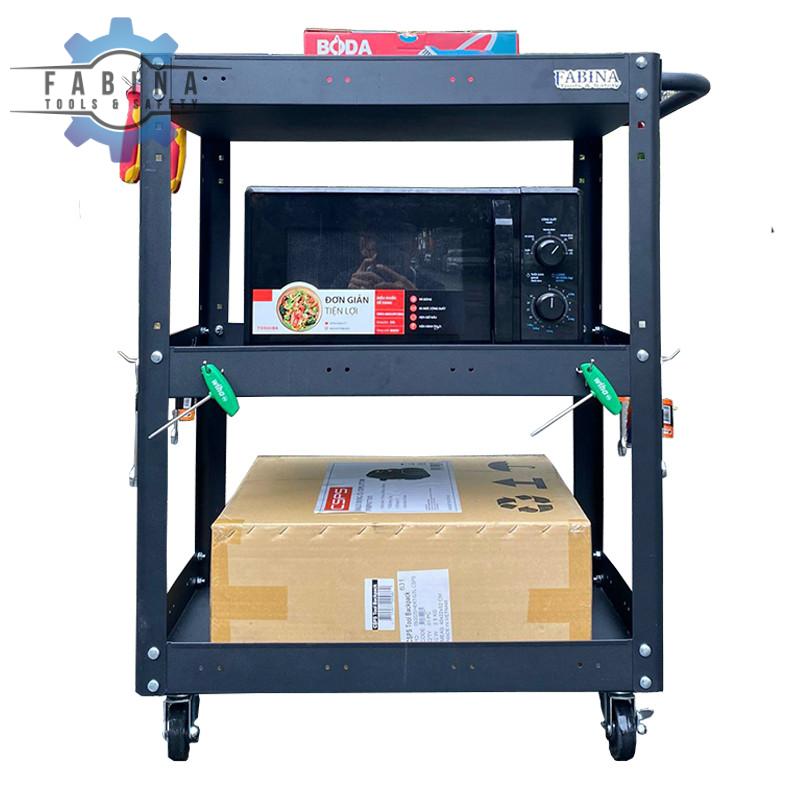 Kệ Đa Năng Có Bánh Xe & Vách Lưới Fabina - Giải Pháp Lưu Trữ Mọi Không Gian